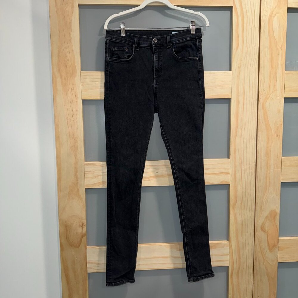Rag &‎ Bone Women's Skinny Jeans Black Bruin Size 31